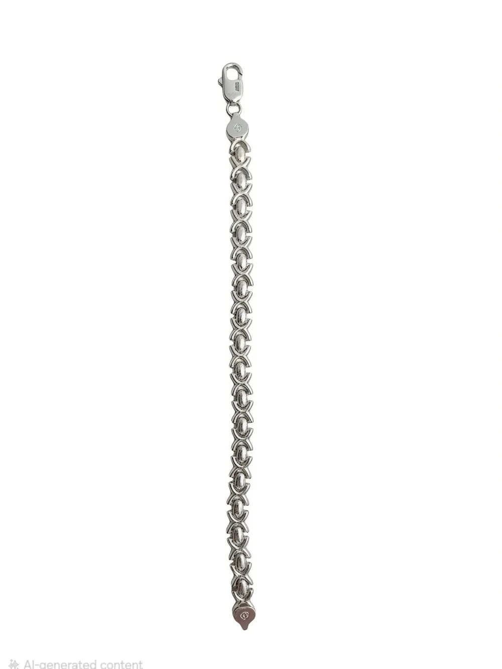 XOXO .925 Two-Tone Gold and Silver Link Bracelet - Women's Jewelry